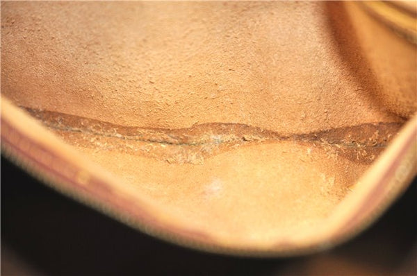 Authentic Louis Vuitton Monogram Sac Polochon 2Way Boston Bag M41222 LV J6114