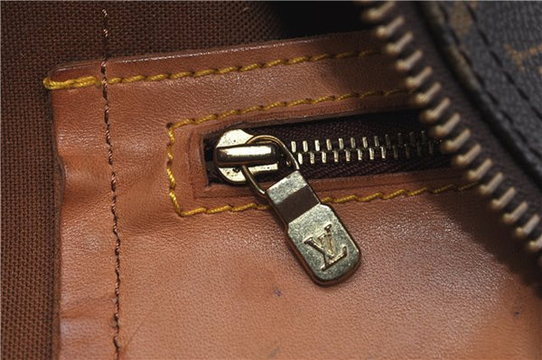 Authentic Louis Vuitton Monogram Sac Polochon 2Way Boston Bag M41222 LV J6114