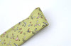 Authentic HERMES Tie Necktie Animal Pattern Silk Light Green Box J6115