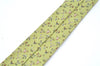 Authentic HERMES Tie Necktie Animal Pattern Silk Light Green Box J6115