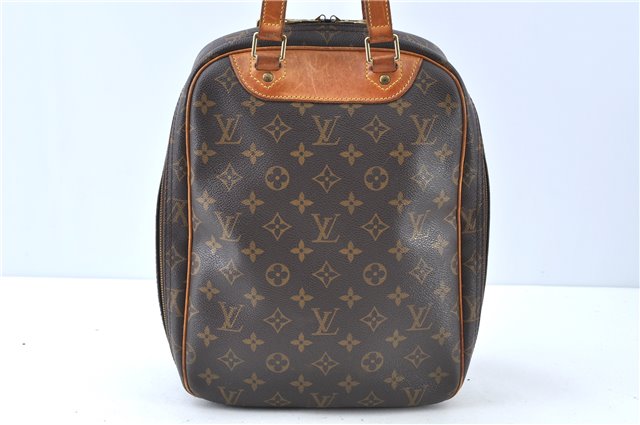 Authentic Louis Vuitton Monogram Excursion Hand Bag M41450 LV J6121
