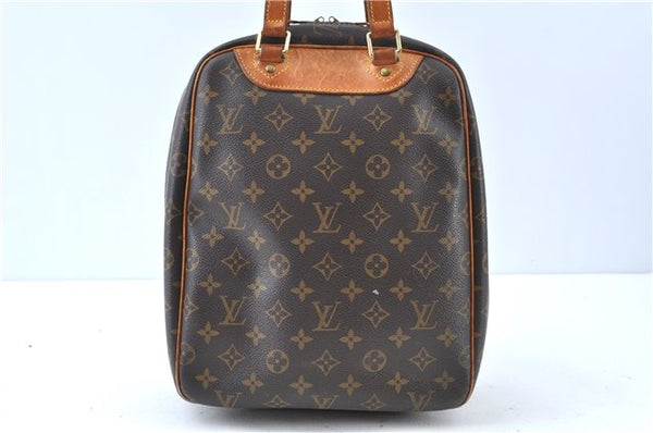 Authentic Louis Vuitton Monogram Excursion Hand Bag M41450 LV J6121