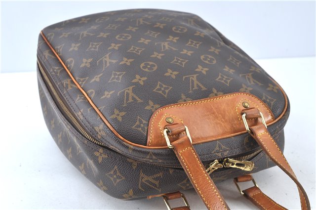 Authentic Louis Vuitton Monogram Excursion Hand Bag M41450 LV J6121