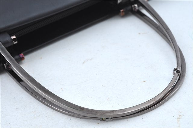 Authentic GUCCI 2Way Shoulder Hand Bag Leather 0021028 Black J6149