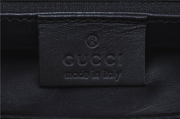 Authentic GUCCI 2Way Shoulder Hand Bag Leather 0021028 Black J6149