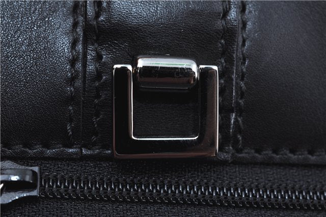 Authentic GUCCI 2Way Shoulder Hand Bag Leather 0021028 Black J6149