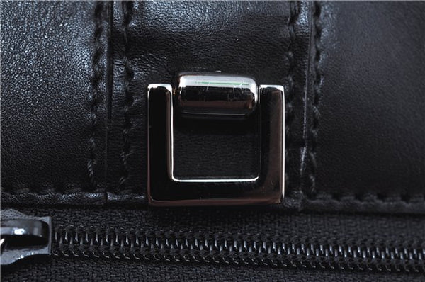 Authentic GUCCI 2Way Shoulder Hand Bag Leather 0021028 Black J6149