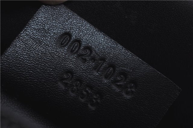 Authentic GUCCI 2Way Shoulder Hand Bag Leather 0021028 Black J6149