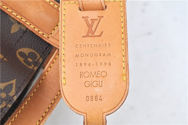 Authentic Louis Vuitton Monogram Seven Designers Romeo Gigli Shoulder Bag J6150