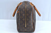 Authentic Louis Vuitton Monogram Deauville Hand Bag M47270 LV J6159