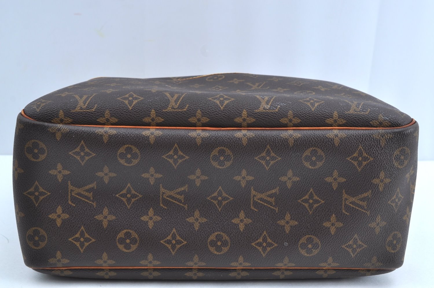 Authentic Louis Vuitton Monogram Deauville Hand Bag M47270 LV J6159