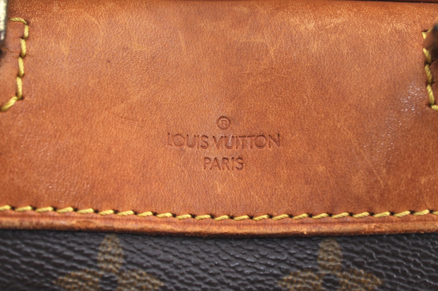 Authentic Louis Vuitton Monogram Deauville Hand Bag M47270 LV J6159