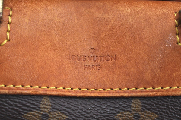 Authentic Louis Vuitton Monogram Deauville Hand Bag M47270 LV J6159