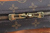 Authentic Louis Vuitton Monogram Deauville Hand Bag M47270 LV J6159
