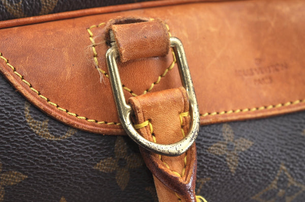 Authentic Louis Vuitton Monogram Deauville Hand Bag M47270 LV J6159