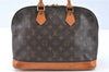 Authentic Louis Vuitton Monogram Alma Hand Bag Purse M51130 LV J6165