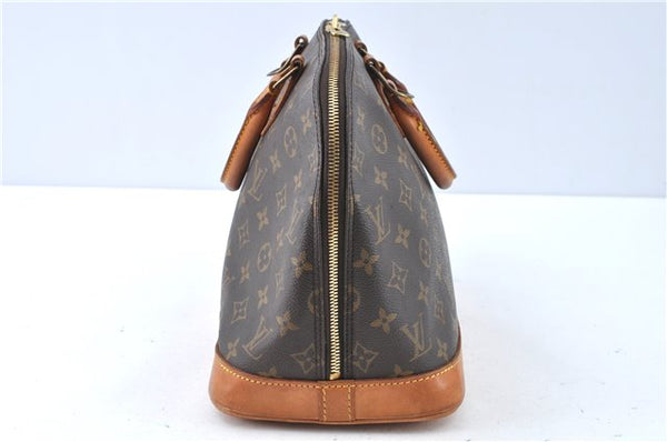 Authentic Louis Vuitton Monogram Alma Hand Bag Purse M51130 LV J6165