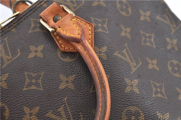 Authentic Louis Vuitton Monogram Alma Hand Bag Purse M51130 LV J6165