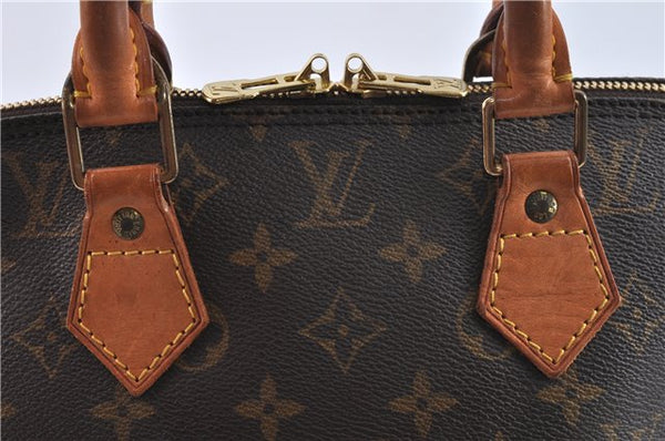 Authentic Louis Vuitton Monogram Alma Hand Bag Purse M51130 LV J6165