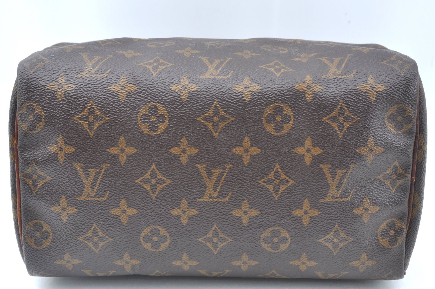 Authentic Louis Vuitton Monogram Speedy 25 Boston Hand Bag M41528 LV Junk J6166