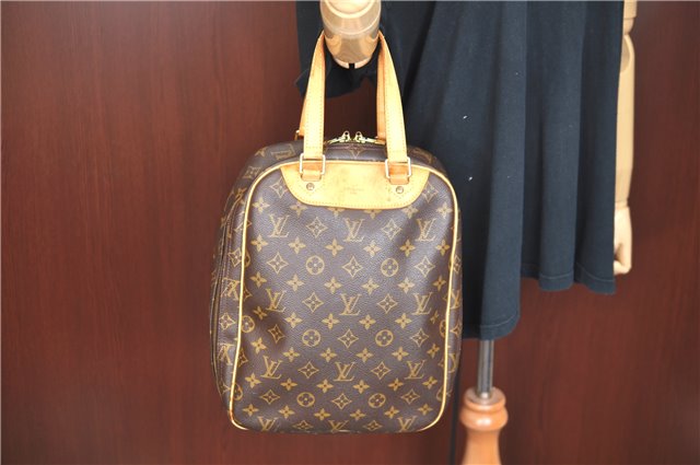 Authentic Louis Vuitton Monogram Excursion Hand Bag M41450 LV J6170