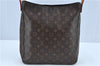 Authentic Louis Vuitton Monogram Looping GM Shoulder Bag M51145 LV J6176