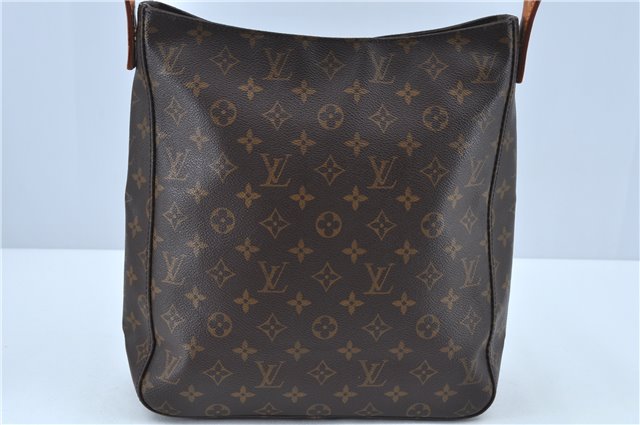 Authentic Louis Vuitton Monogram Looping GM Shoulder Bag M51145 LV J6176