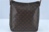 Authentic Louis Vuitton Monogram Looping GM Shoulder Bag M51145 LV J6176
