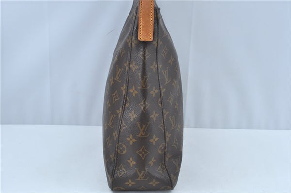 Authentic Louis Vuitton Monogram Looping GM Shoulder Bag M51145 LV J6176