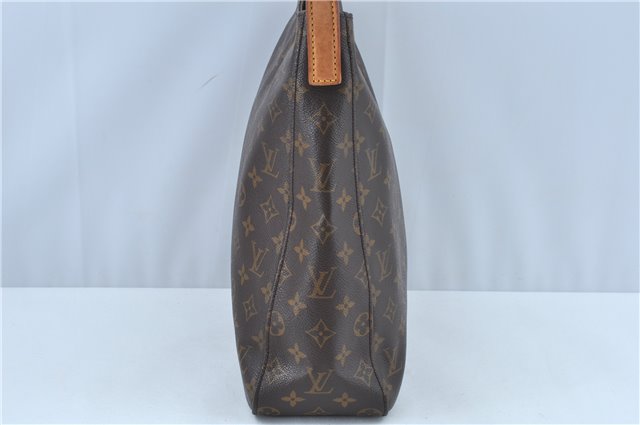 Authentic Louis Vuitton Monogram Looping GM Shoulder Bag M51145 LV J6176