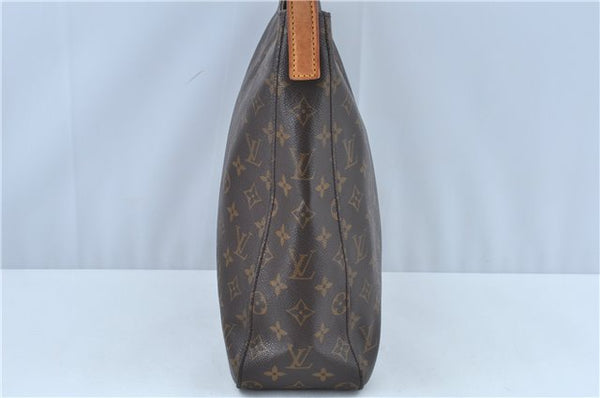 Authentic Louis Vuitton Monogram Looping GM Shoulder Bag M51145 LV J6176