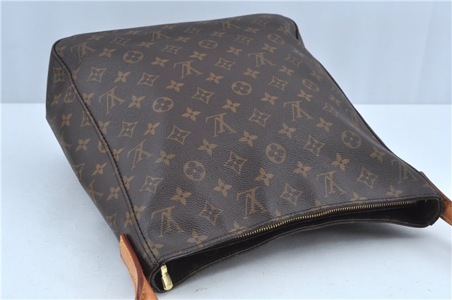 Authentic Louis Vuitton Monogram Looping GM Shoulder Bag M51145 LV J6176