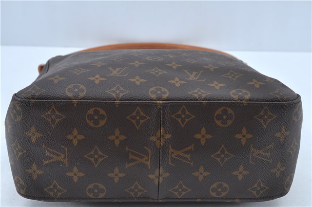 Authentic Louis Vuitton Monogram Looping GM Shoulder Bag M51145 LV J6176