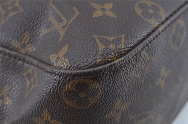 Authentic Louis Vuitton Monogram Looping GM Shoulder Bag M51145 LV J6176