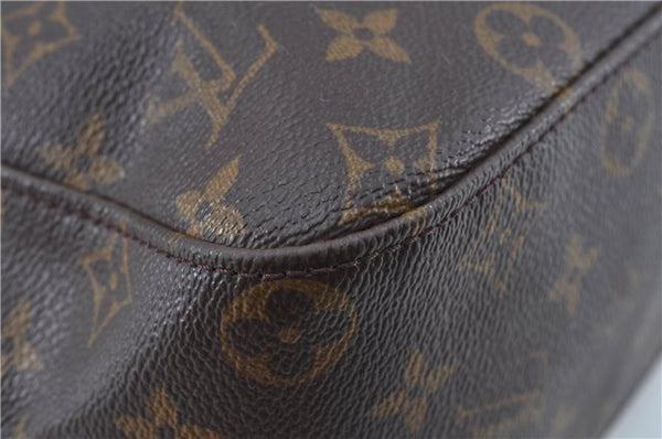 Authentic Louis Vuitton Monogram Looping GM Shoulder Bag M51145 LV J6176