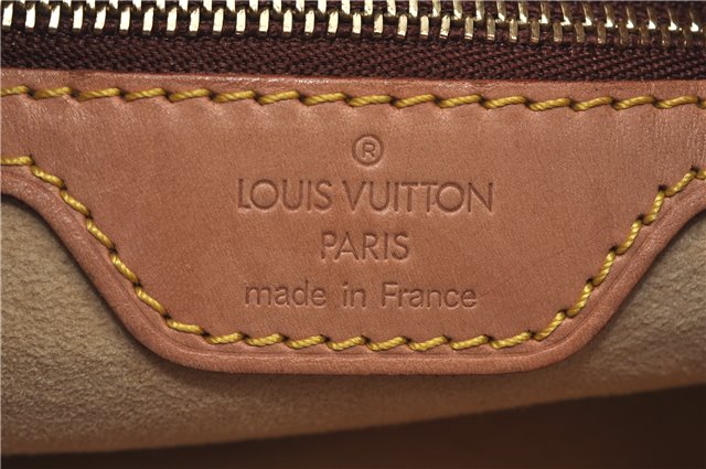 Authentic Louis Vuitton Monogram Looping GM Shoulder Bag M51145 LV J6176