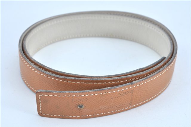 Authentic HERMES Leather Belt Size 65 25.6