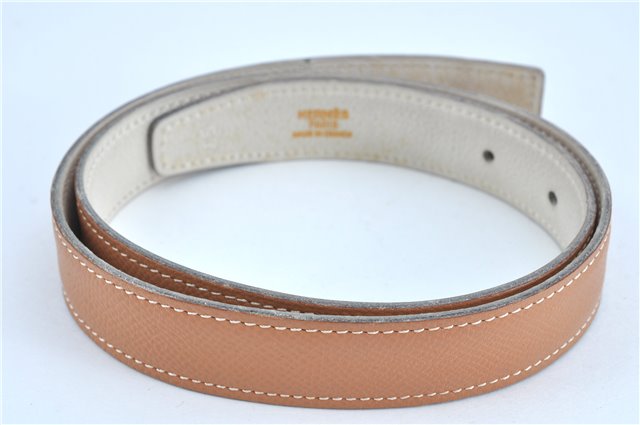 Authentic HERMES Leather Belt Size 65 25.6