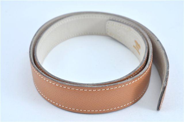 Authentic HERMES Leather Belt Size 65 25.6