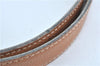 Authentic HERMES Leather Belt Size 65 25.6" Beige Ivory J6178