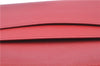 Authentic CHANEL Lamb Skin Matelasse CC Logo Notebook Cover Red J6181