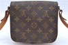 Authentic Louis Vuitton Monogram Cartouchiere PM Shoulder Bag Old Model LV J6185