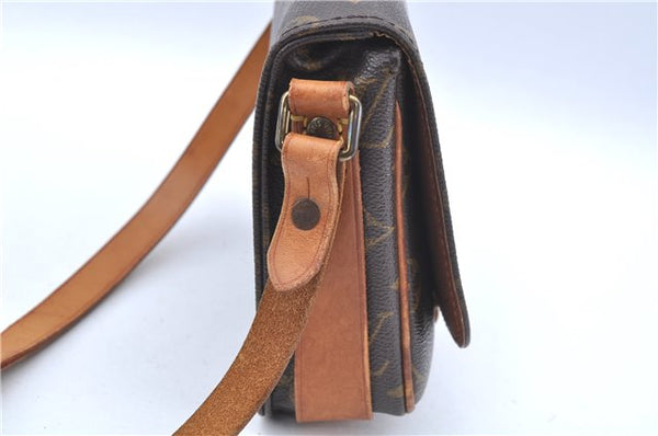 Authentic Louis Vuitton Monogram Cartouchiere PM Shoulder Bag Old Model LV J6185