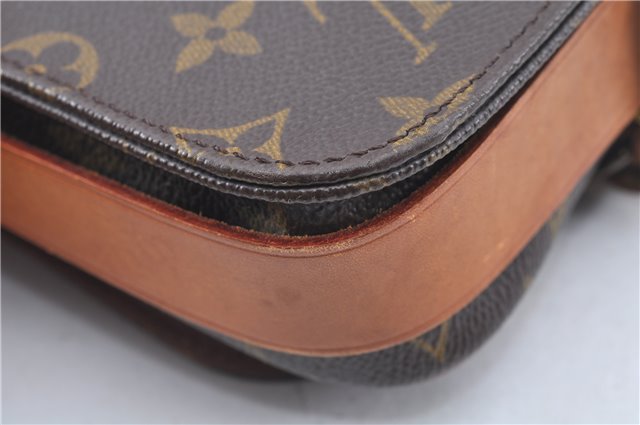 Authentic Louis Vuitton Monogram Cartouchiere PM Shoulder Bag Old Model LV J6185