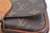 Authentic Louis Vuitton Monogram Cartouchiere PM Shoulder Bag Old Model LV J6185