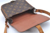 Authentic Louis Vuitton Monogram Cartouchiere PM Shoulder Bag Old Model LV J6185