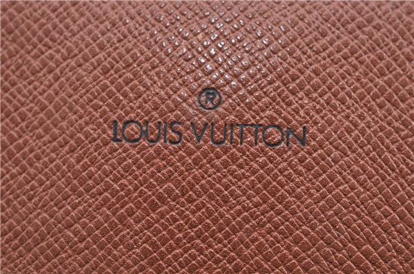 Authentic Louis Vuitton Monogram Cartouchiere PM Shoulder Bag Old Model LV J6185