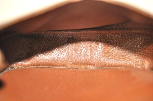 Authentic Louis Vuitton Monogram Cartouchiere PM Shoulder Bag Old Model LV J6185