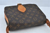 Authentic Louis Vuitton Monogram Cartouchiere MM M51253 Shoulder Cross Bag J6194