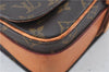 Authentic Louis Vuitton Monogram Cartouchiere MM M51253 Shoulder Cross Bag J6194